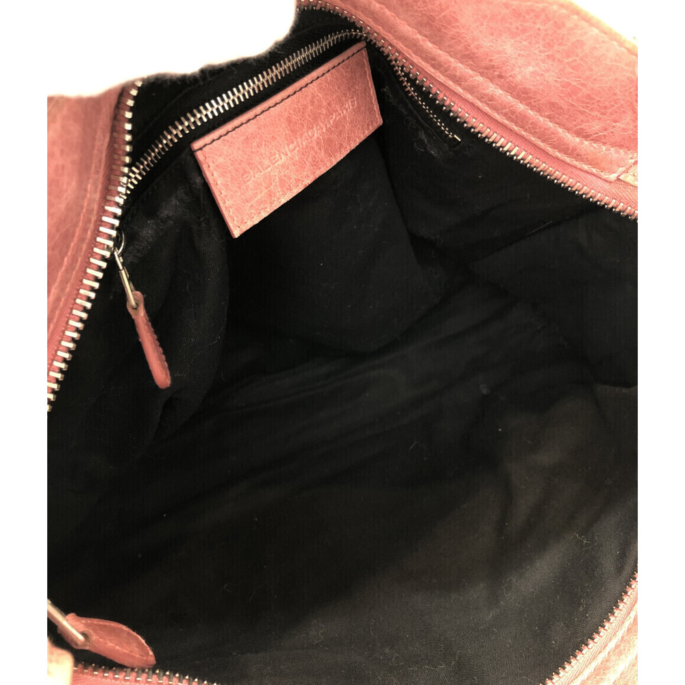Balenciaga leather Bag Giant City Brogues pink - Picture 3 of 6